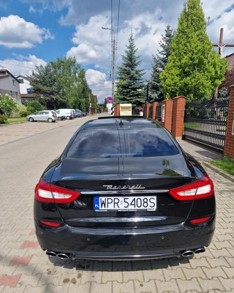 Maserati Quattroporte cena 118000 przebieg: 169500, rok produkcji 2015 z Wysoka małe 46